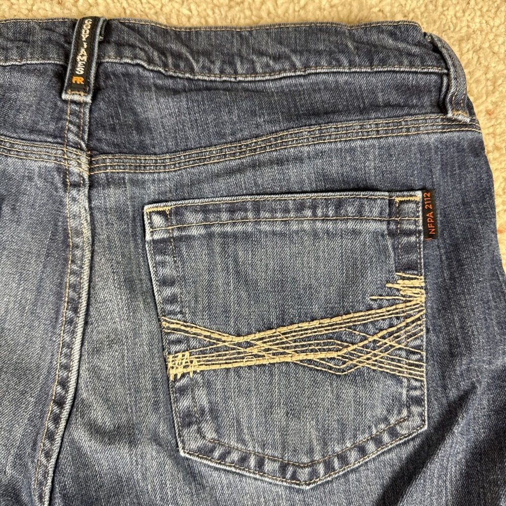 Cody James FR Jeans Mens 33x34 Dark Wash Flame Resistant Straight Leg NFPA 2112